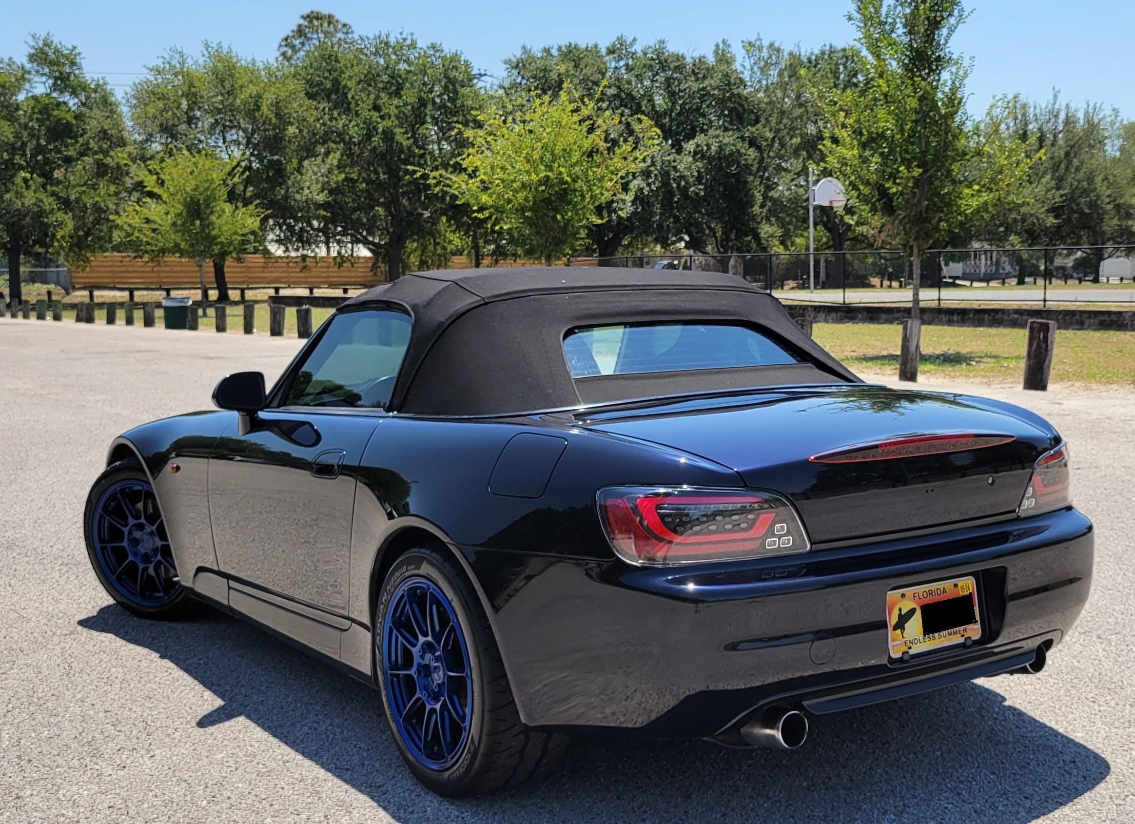 BC Forged KZ10 Obsidian Blue S2000 17x7.5" & 17x9" Staggered Wheels