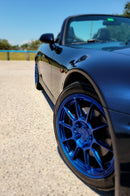Ruedas escalonadas BC Forged KZ10 Obsidian Blue S2000 de 17x7,5" y 17x9"