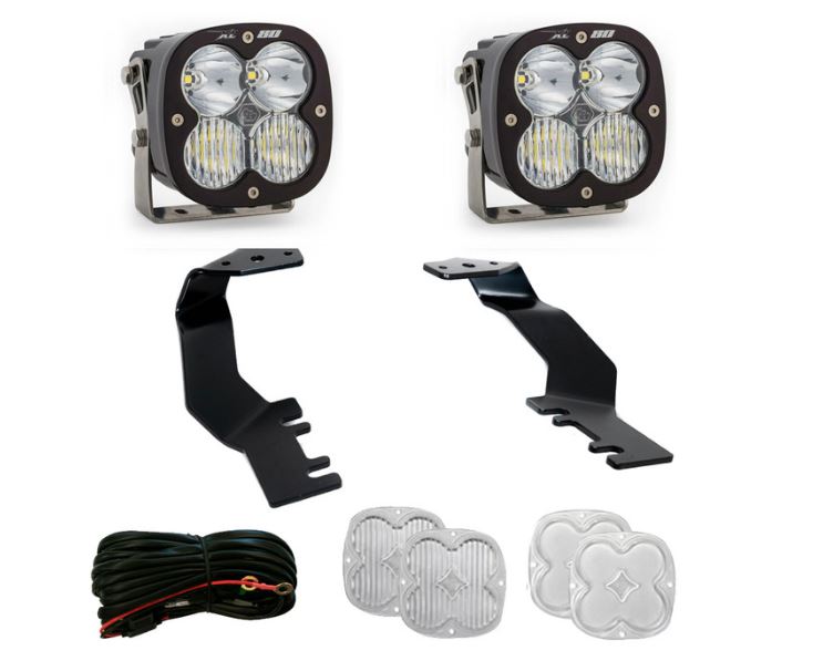 Baja Designs 2022 Toyota Tundra XL 80 Kit de montaje de luz del pilar A