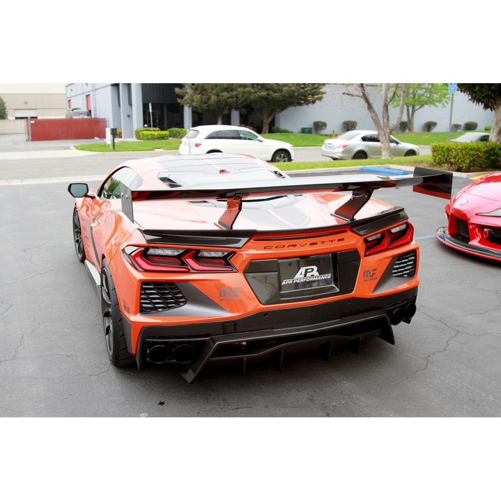 APR Peformance  Chevrolet Corvette C8/ C8 Z06 GTC-500  Adjustable Wing 2020-UP