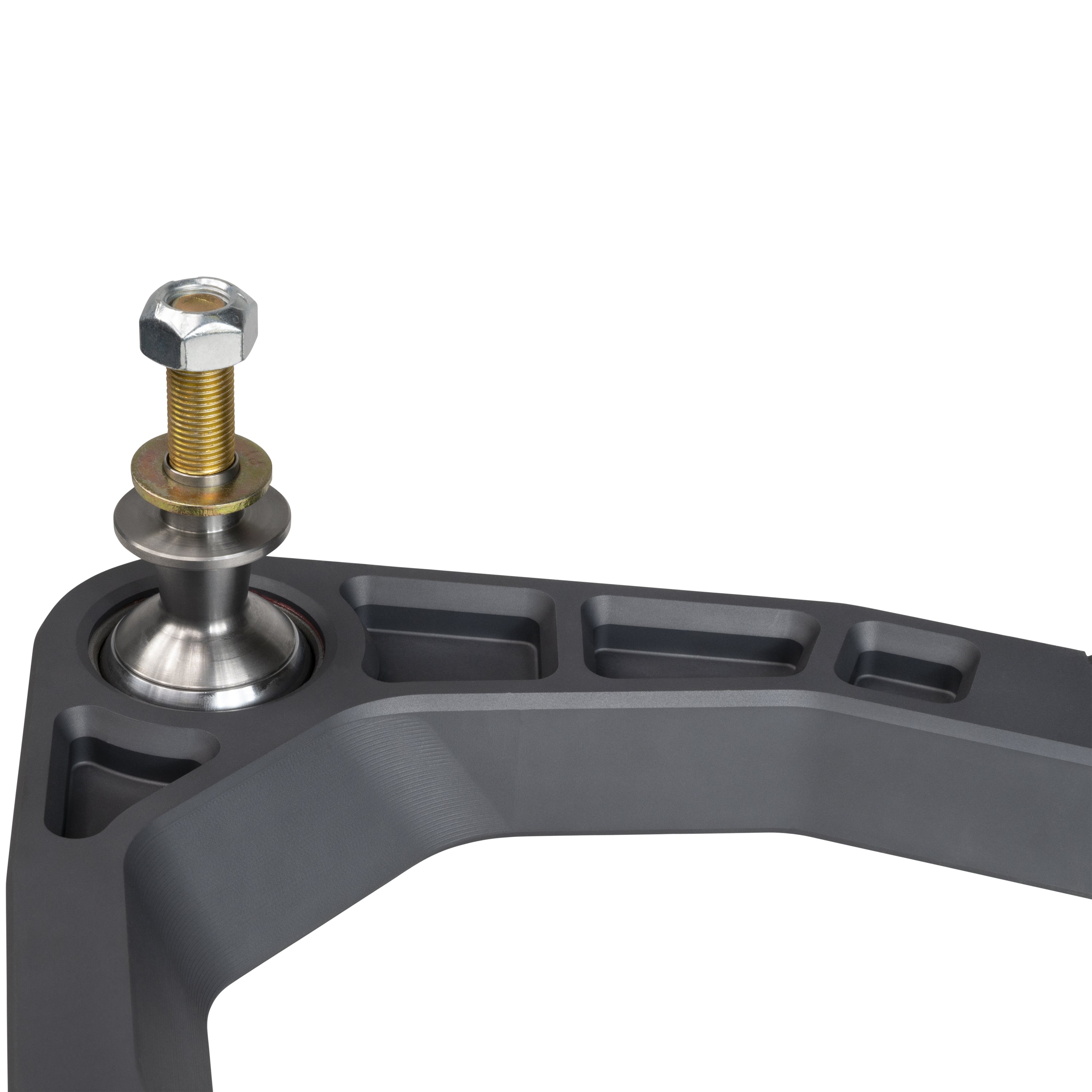 Camburg Toyota Tundra/Sequioa 2WD/4WD 22-25 KINETIK V2 Performance Billet Uniball Upper Arms (CAM-310189-GRY)