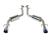REMARK 2021+ Lexus IS300/ IS350 Axleback Exhaust - Burnt Stainless Double Wall Tip (Muffler Version)(RO-TTE4-DM)