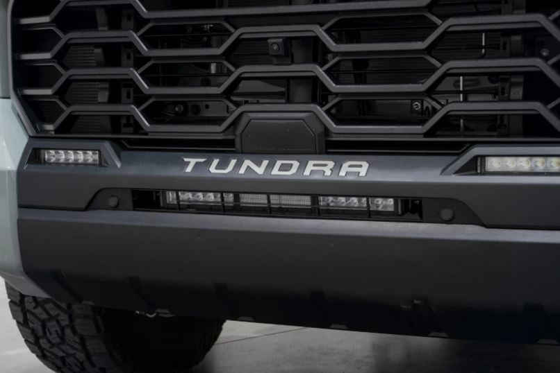 Kit de barra de luces para parachoques Toyota Tundra Stealth 2022 de Diode Dynamics - Combo ámbar