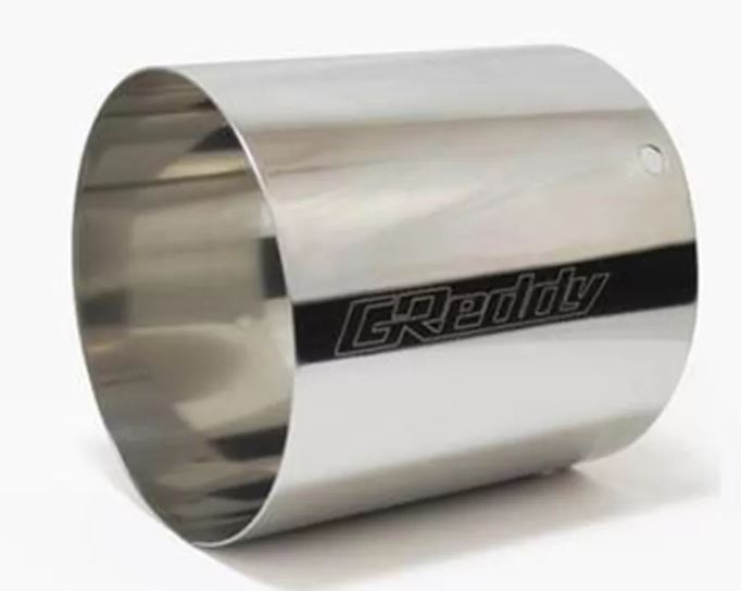 G Reddy Tip GReddy SS Tip (105mm Dia/120mm Length) for Universal 2.5in Revolution ...