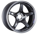 SSR GTX03 18x9.5 5x114.3 22mm Offset Black Graphite Wheel (XC18950+2205GGM)