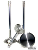 GSC P-D 13- Subaru/Scion BRZ/FR-S Chrome Polished Exhaust Valve - 29mm Head (STD) - SET 8