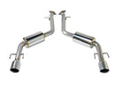 REMARK 2021+ Lexus IS300/ IS350 Axleback Exhaust - Stainless Double Wall Tip (Muffler Version) (RO-TSE4-DM)