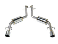 REMARK 2021+ Lexus IS300/ IS350 Axleback Exhaust - Stainless Double Wall Tip (Muffler Version) (RO-TSE4-DM)