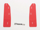Cusco 2023+ Honda Civic Type-R (FL5) EVA Bolt-On Red Mud Flap (Set of 2) - Front Only