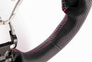 DAMD DPS358-D(L) Performance Steering Wheel for Impreza WRX/ STI 08-14 (Nappa Leather Blue/Red Stitch)