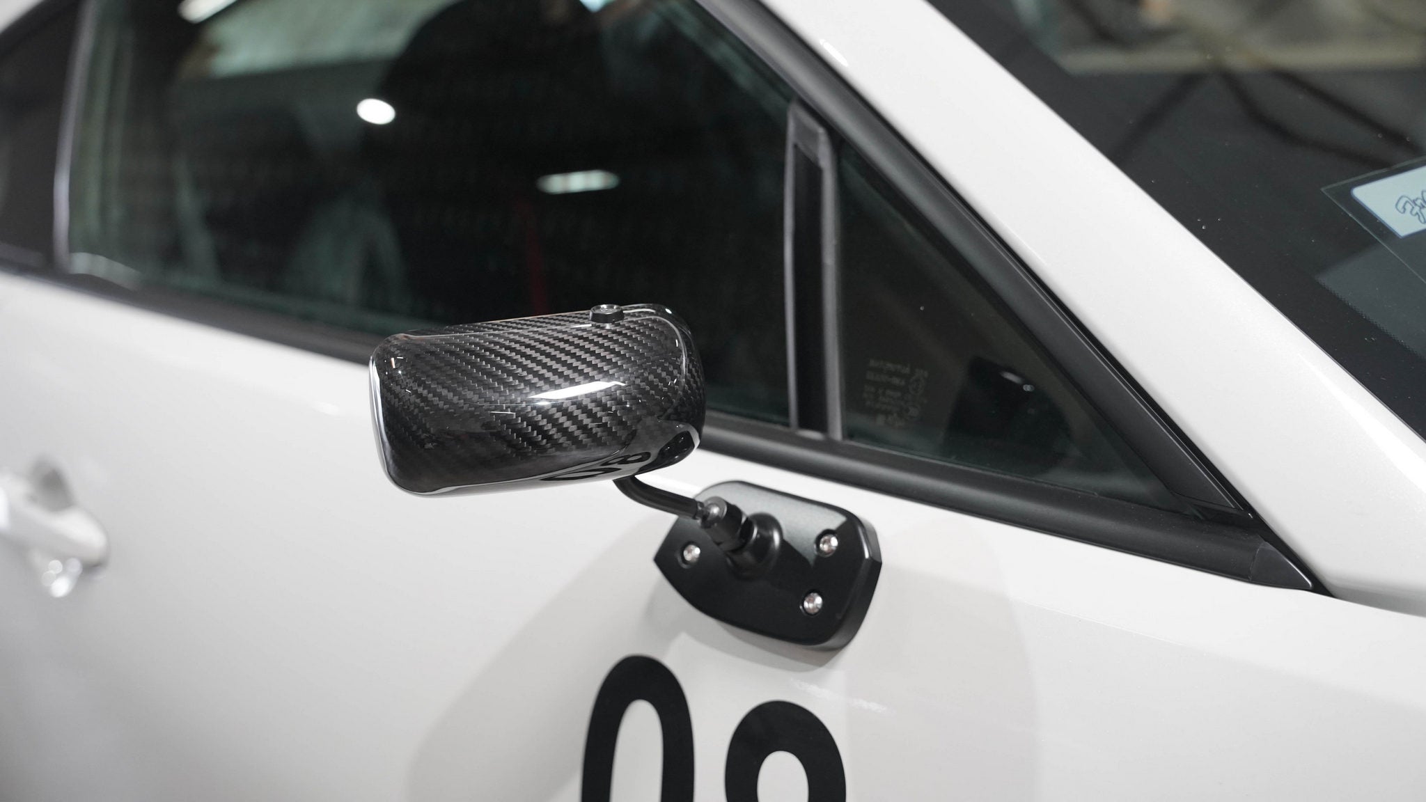 APR Peformance  Toyota GR86/ Subaru BRZ Formula 3 Carbon Fiber Mirror/Black 2022-2024