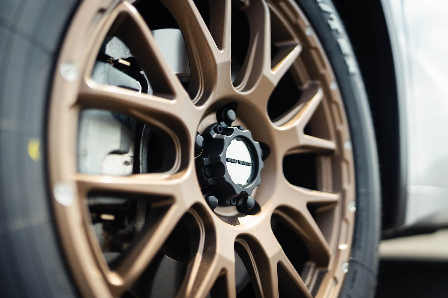 Weds Mud Vance 08 17x8" 6x139.7 +20 Matte Bronze Wheel