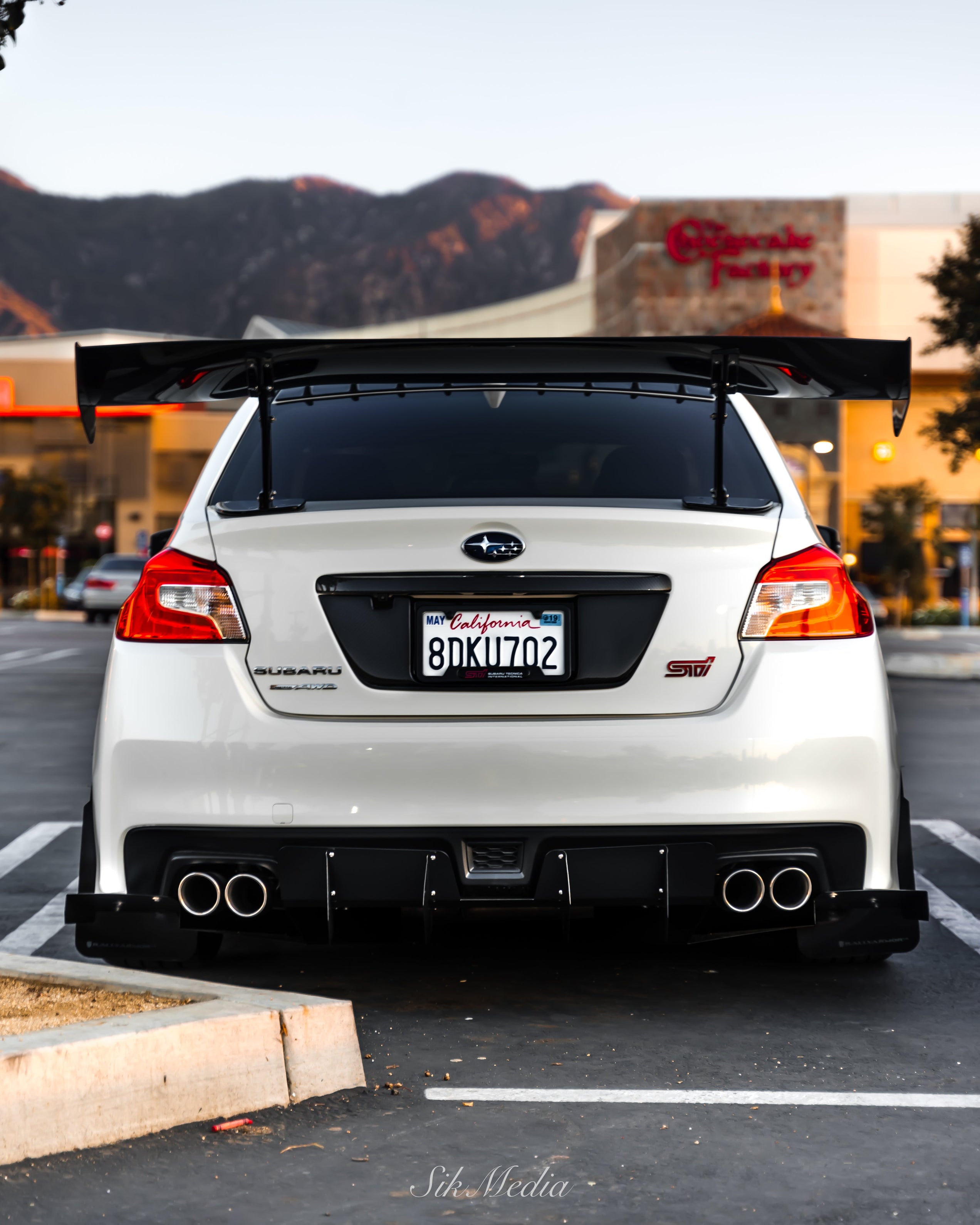 APR Peformance  Subaru WRX/ STI Carbon Fiber Trunk Garnish 2015-2021