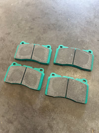 Pastillas de freno delanteras Project Mu Type NS para 17+ CIVIC TYPE R FK8, 04+ STI y 03+ EVO