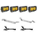 Baja Designs 2022+ Toyota Tundra S2 Sport Fog Pocket Kit - Baja Amber (448081)