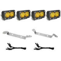 Baja Designs 2022+ Toyota Tundra S2 Sport Fog Pocket Kit - Baja Amber (448081)