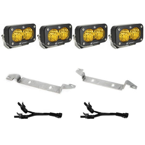 Baja Designs 2022+ Toyota Tundra S2 Sport Fog Pocket Kit - Baja Amber (448081)