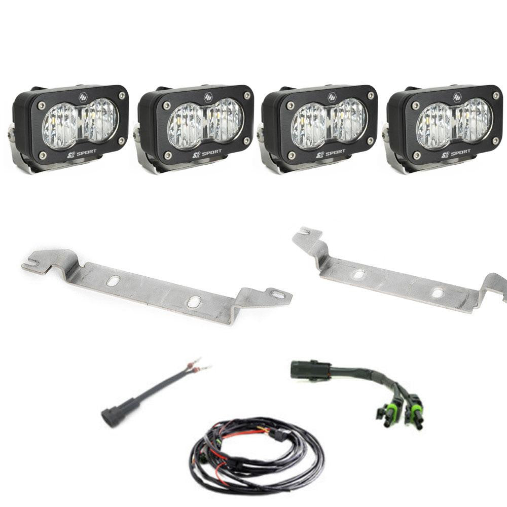 Baja Designs 2023+ Toyota Sequoia S2 Sport OEM Fog Light Replacement Kit (448135)