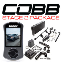 Cobb 17-19 Ford F-150 Ecoboost 3.5L Stage 2 Redline CF Power Package - Black