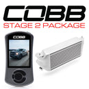 Cobb 17-19 Ford F-150 Ecoboost 3.5L Stage 2 Power Package - Silver (Factory Loc. I/C + NO INTAKE)