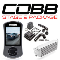 Cobb 17-19 Ford F-150 Ecoboost 3.5L Stage 2 Redline CF Power Package - Silver (Factory Loc. I/C)