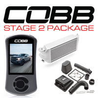 Cobb 17-19 Ford F-150 Ecoboost 3.5L w/TCM Stage 2 Power Package - Silver (Factory Loc. I/C)