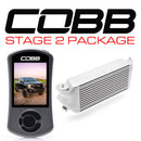 Cobb 2020 Ford F-150 Ecoboost 3.5L Stage 2 Power Package - Silver (Factory Loc. I/C + NO INTAKE)