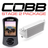 Cobb 2020 Ford F-150 Ecoboost 3.5L Stage 2 Power Package - Silver (Factory Loc. I/C + NO INTAKE)
