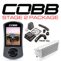Cobb 2020 Ford F-150 Ecoboost 3.5L Stage 2 Redline CF Power Package - Silver (Factory Loc. I/C)