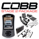 Cobb 18-20 Ford F-150 2.7L Stage 2 Redline CF Power Package - Black 