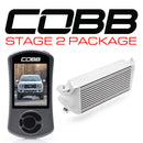 Cobb 18-20 Ford F-150 2.7L Stage 2 Power Package - Silver (Factory Loc. I/C + NO INTAKE