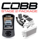Cobb 18-20 Ford F-150 2.7L Stage 2 Redline CF Power Package - Silver (Factory Loc. I/C)