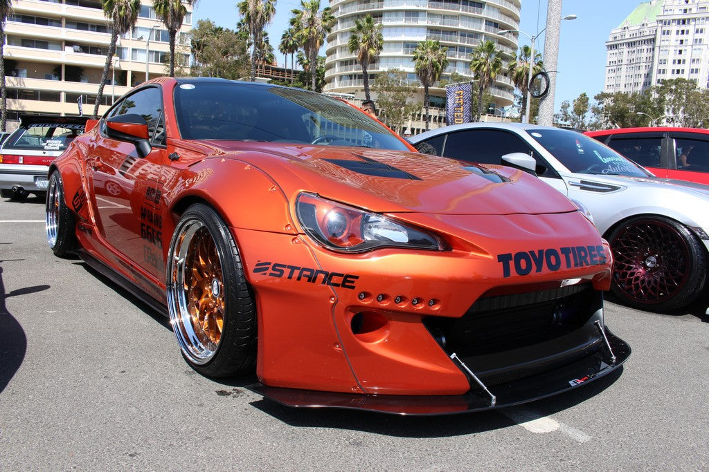 APR Peformance  Scion FR-S/ Subaru BRZ RB Version 2 Front Wind Splitter 2013-2016
