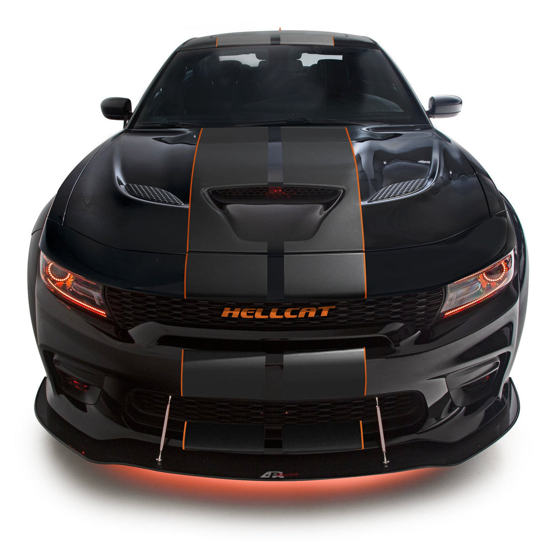 APR Peformance  Dodge Charger Widebody Front Wind Splitter 2020 - 2023