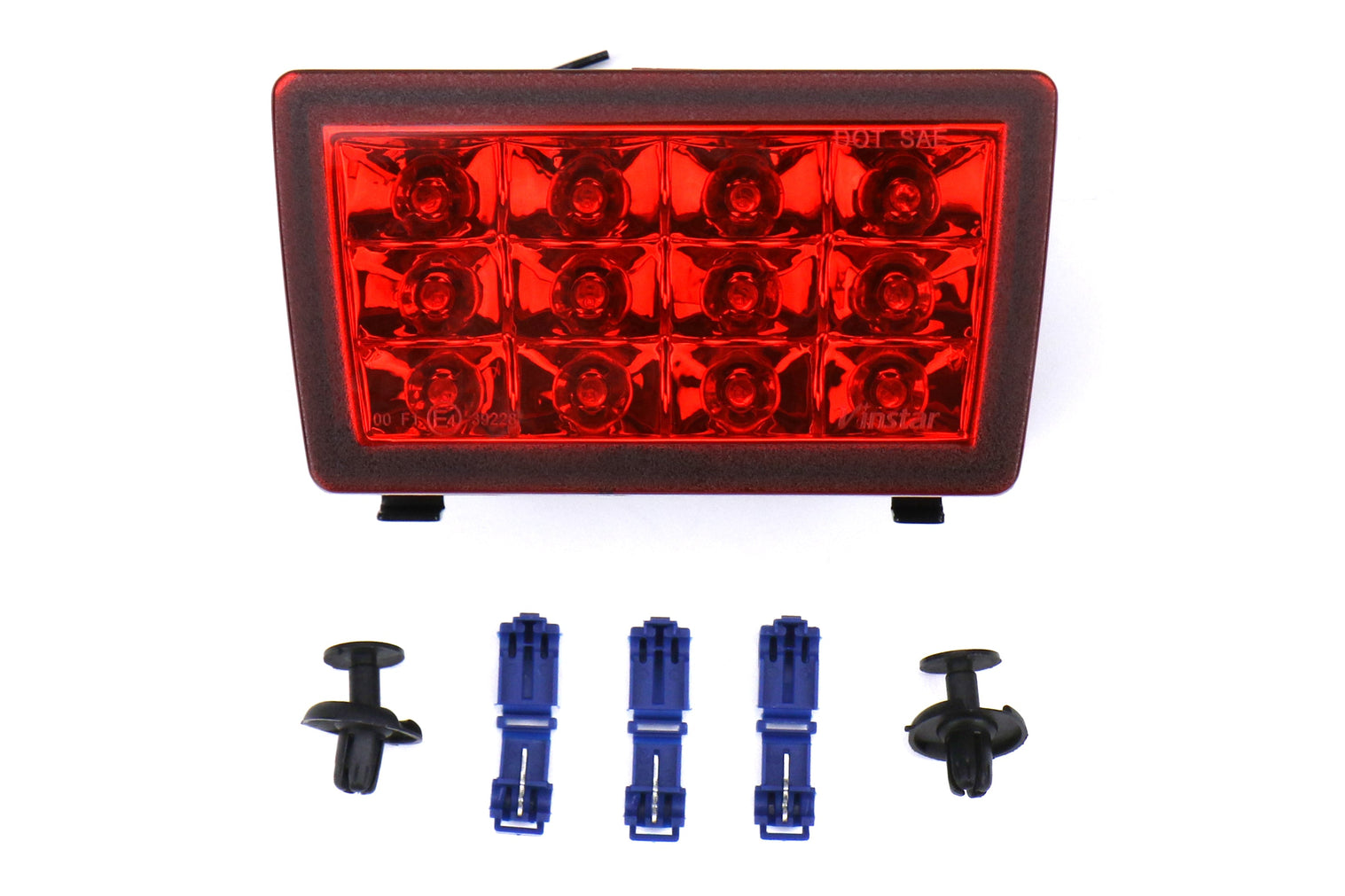 GCS F1 Rear Fog Light CS Style (Red Lens) - 2015-2021 WRX / STI / 2013-2017 Crosstrek