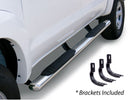 Go Rhino 2022+ Toyota Tundra Crew Max 4dr 4in. OE Xtreme Complete Kit w/Sidesteps + Brkts - Polished (684443587PS)