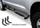 Go Rhino 2022+ Toyota Tundra Crew Max 4dr 5in. OE Xtreme Low Prof Kit w/Sidesteps + Brkts - Polish (685443587PS)