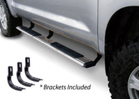 Go Rhino 2022+ Toyota Tundra Crew Max 4dr 5in. OE Xtreme Low Prof Kit w/Sidesteps + Brkts - Polish (685443587PS)