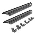 Go Rhino 2022 Toyota Tundra Crew Max Dominator Extreme D1 Kit completo de escalones laterales con escalón lateral + soportes