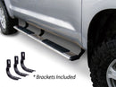 Go Rhino 2022+ Toyota Tundra DC 4dr 5in. OE Xtreme Low Profile Kit w/Sidesteps + Brkts - Polished (685443580PS)