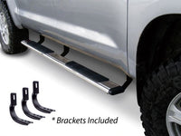 Go Rhino 2022+ Toyota Tundra DC 4dr 5in. OE Xtreme Low Profile Kit w/Sidesteps + Brkts - Polished (685443580PS)