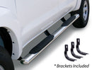 Go Rhino 2022+ Toyota Tundra Double Cab 4dr 4in. OE Xtreme Kit w/Sidesteps + Brkts - Polished (684443580PS)