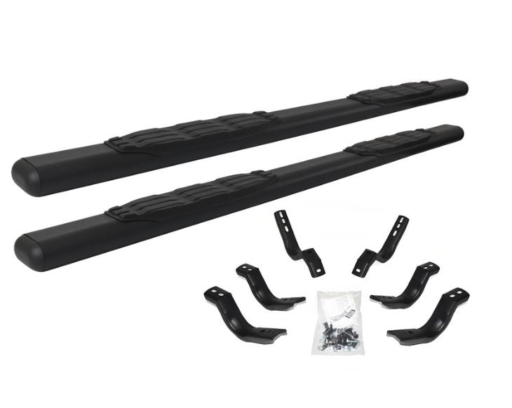 Go Rhino 2022 Toyota Tundra Double Cab 4dr 5in. 1000 Series Kit w/Sidestep + Brkts - Tex. Blk (105443580T)