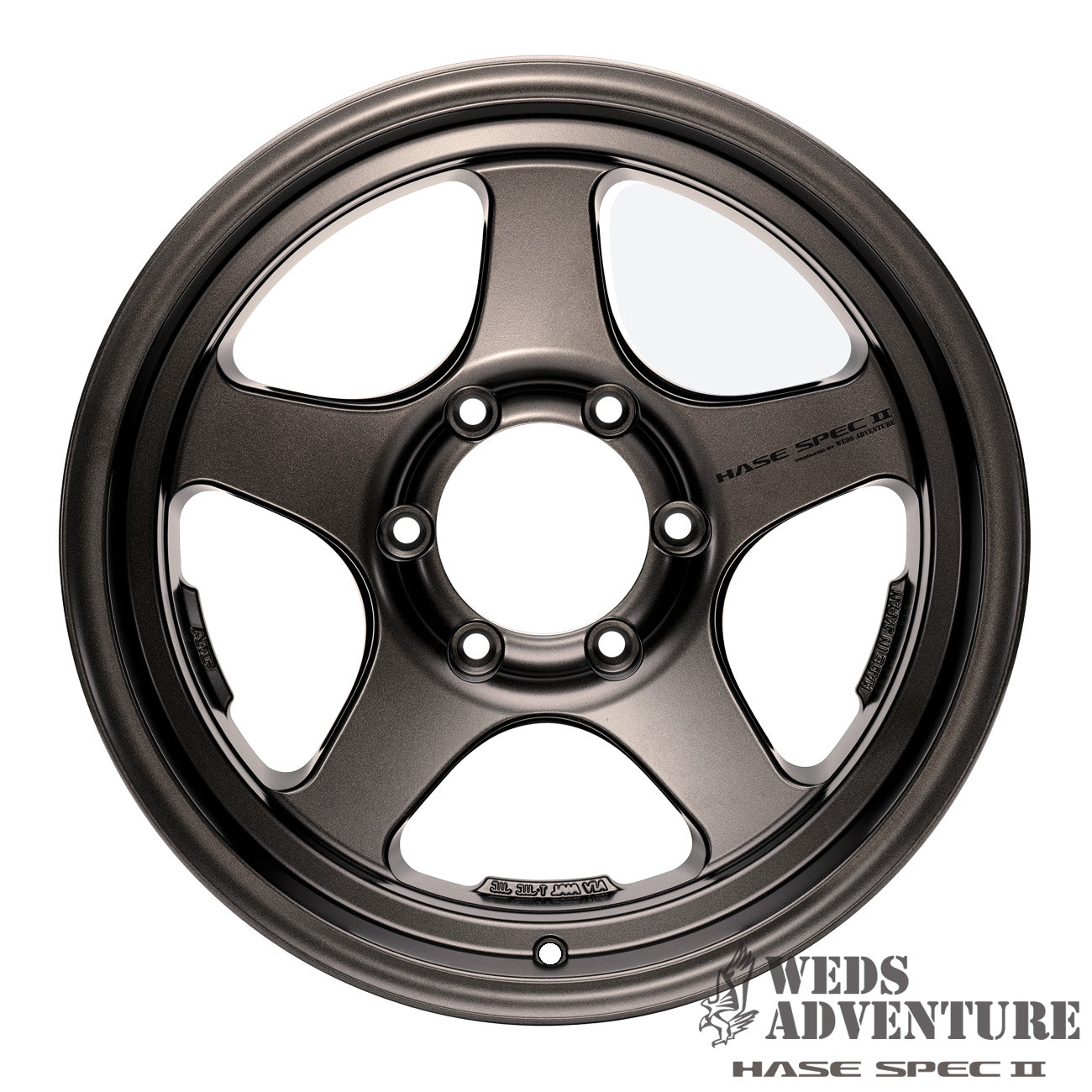 Weds Adventure HaseSpec II 17x8.5" 6x139.7 -6 rueda de bronce EJ con desplazamiento
