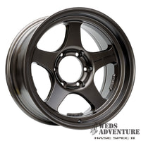 Weds Adventure HaseSpec II 17x8.5" 6x139.7 -6 rueda de bronce EJ con desplazamiento