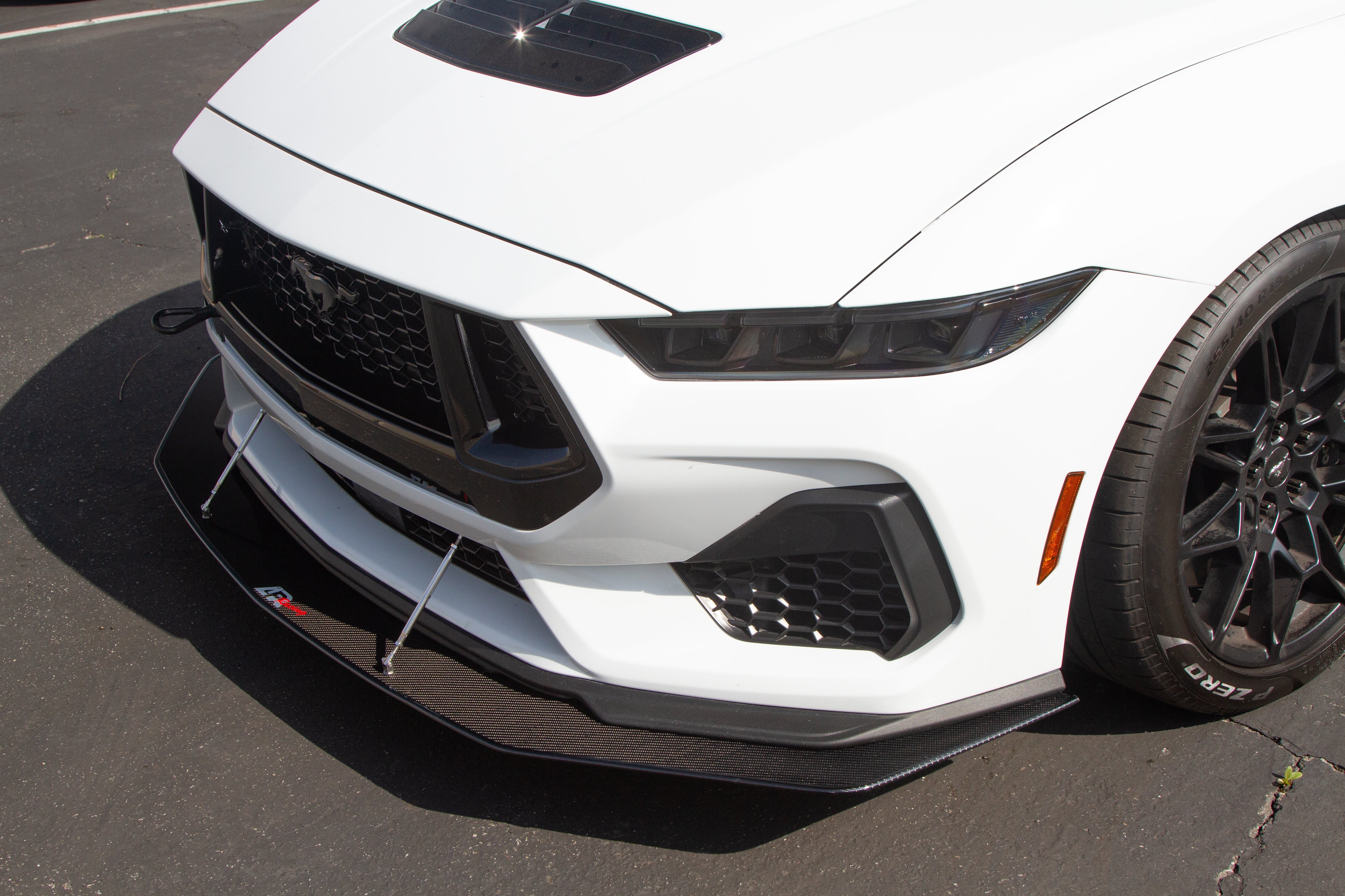 APR Peformance  Ford Mustang GT S650 Performance Package Front Wind Splitter 2024 - Current