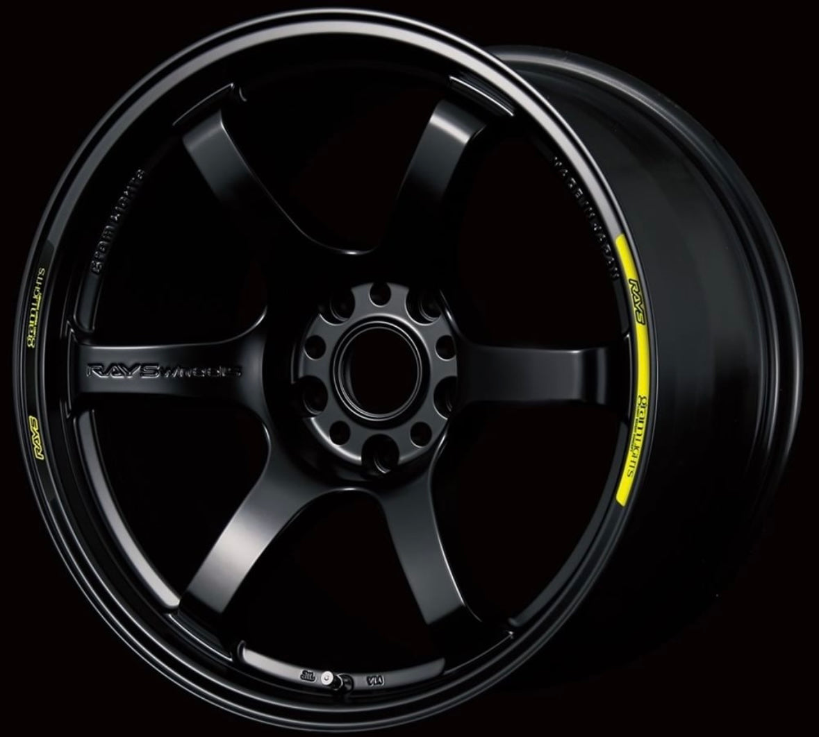 Gram Light Sticker Gram Lights Rim Sticker Luminous Yellow & Black Set (1 per wheel) | WC ...