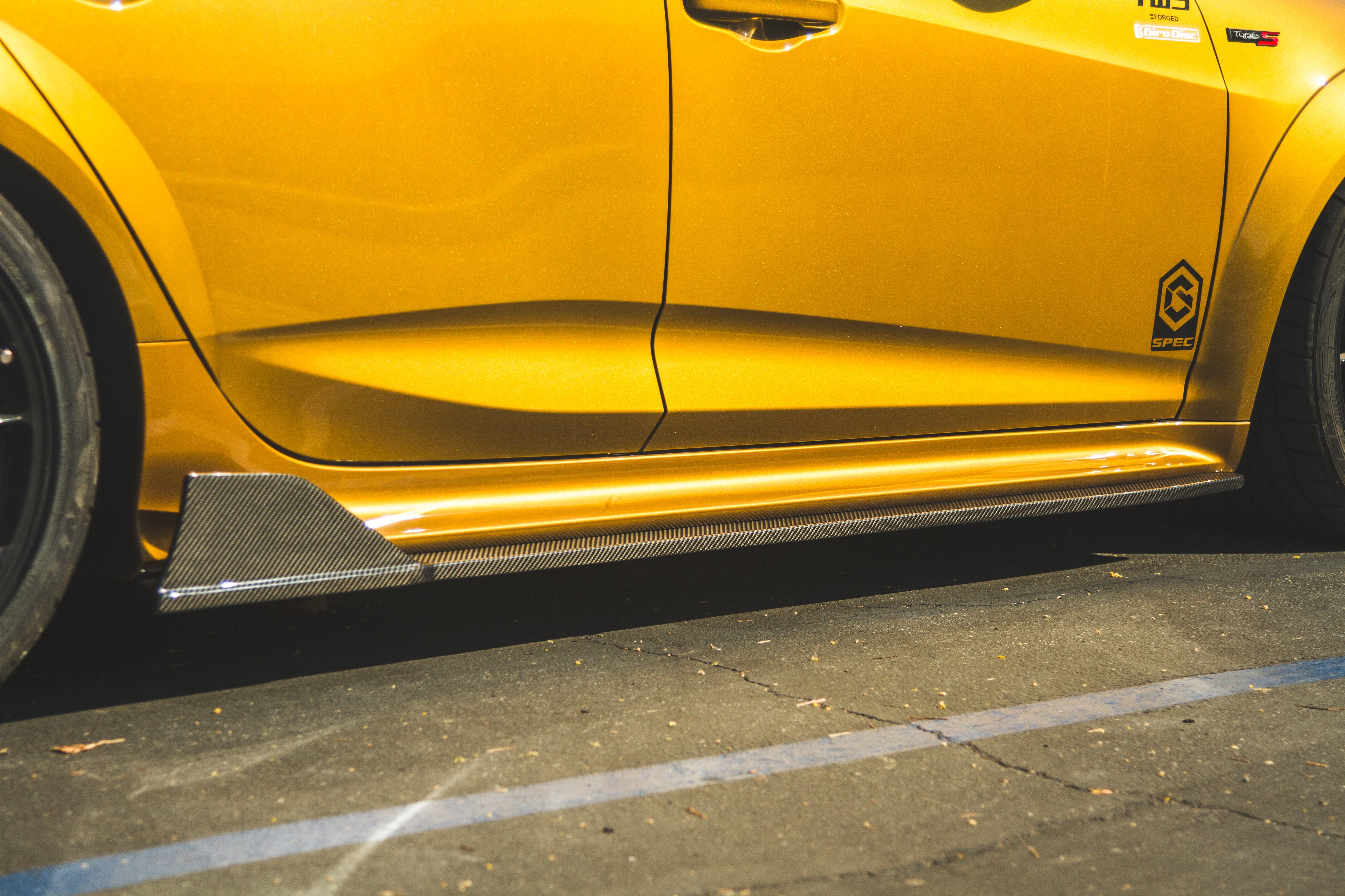 APR Peformance  Acura Integra Type S DE5 Side Rocker Extensions/ Side Skirt 2023 - Current