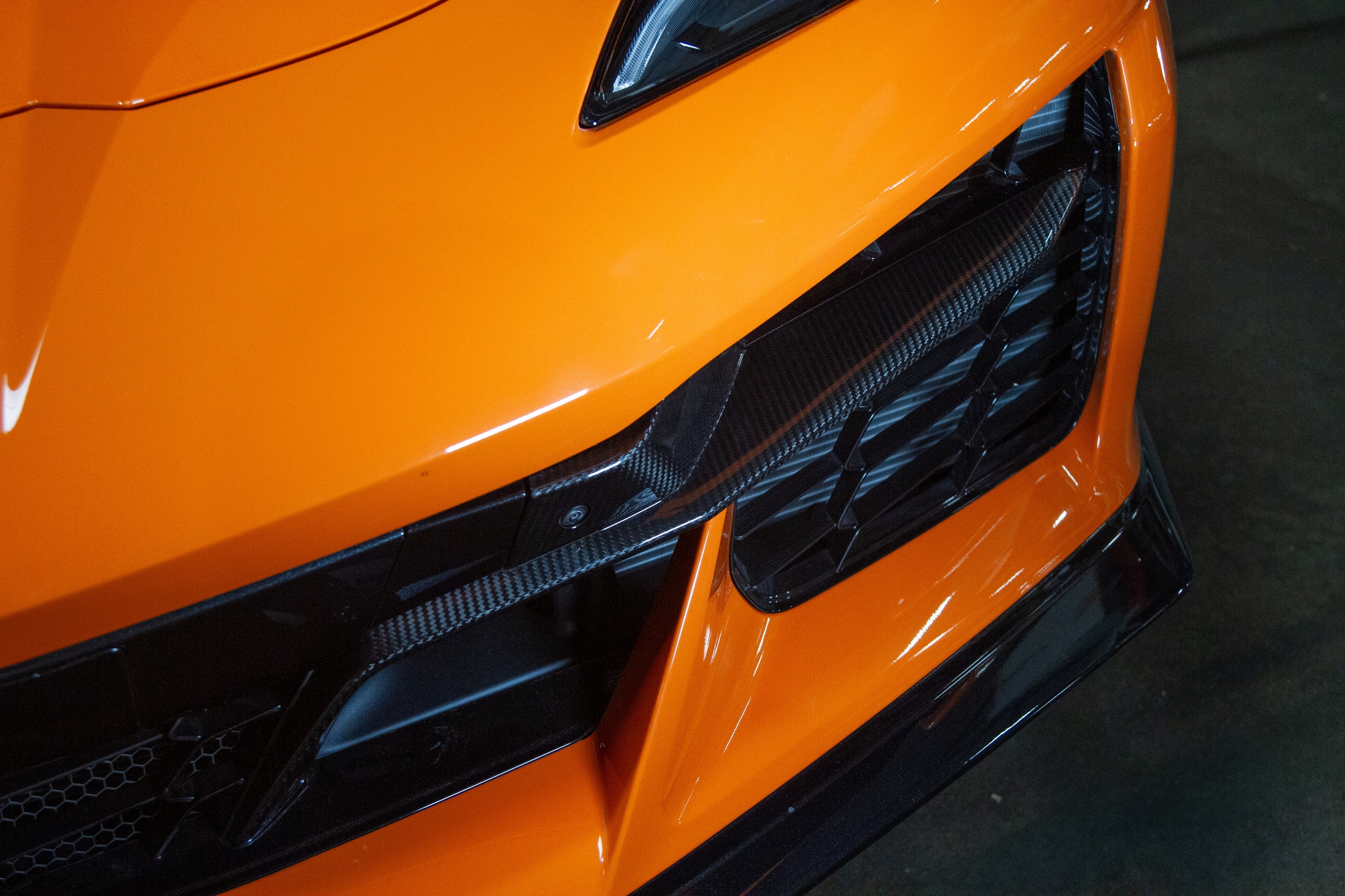 APR Peformance  Chevrolet Corvette C8 Z06 Front Bumper Grill Inserts 2024 - Current