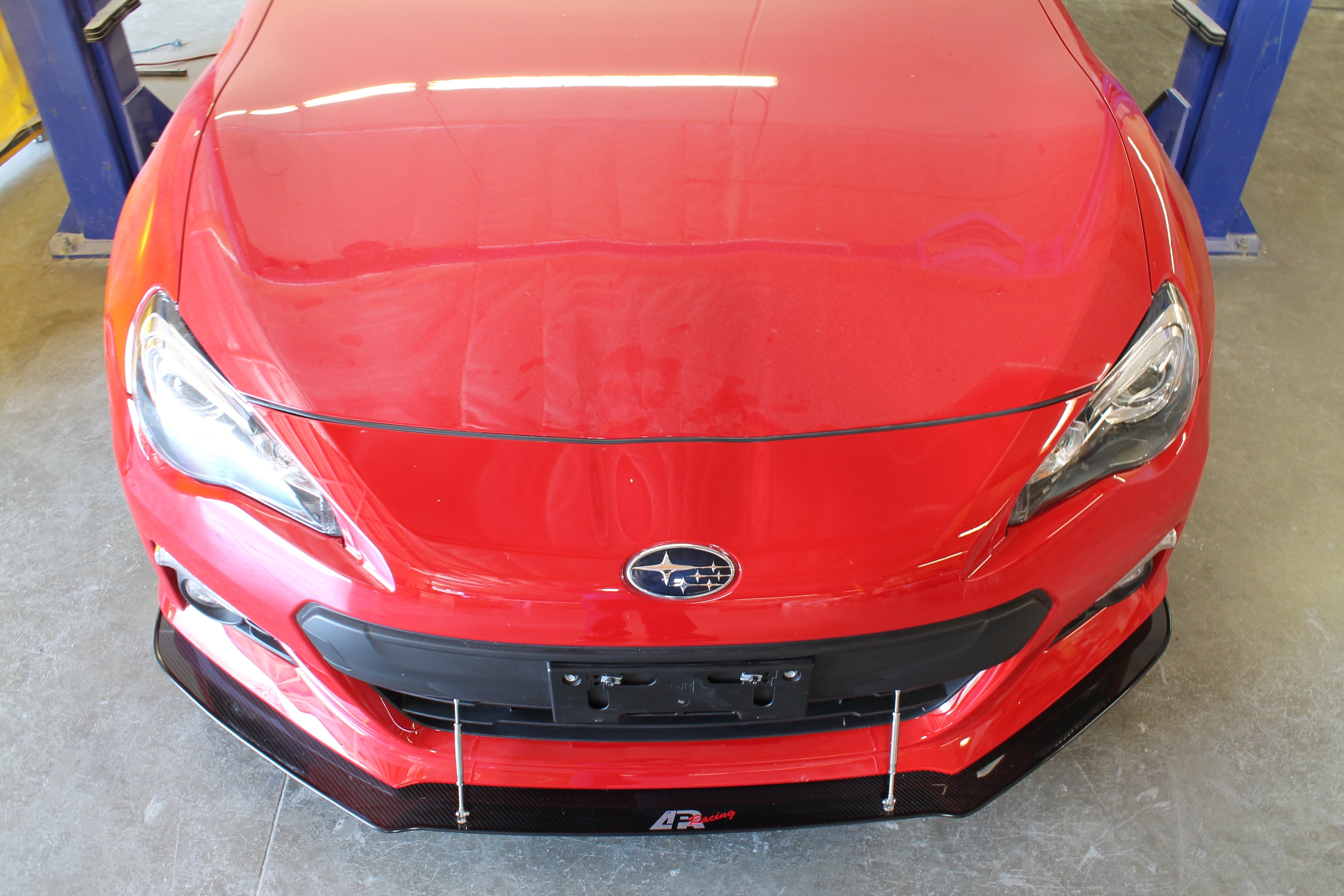 APR Peformance  Subaru BRZ Carbon Fiber Wind Splitter w/ Rods 2013-2016